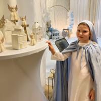 Dzieci w strojach Maryji i Józefa